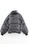 CHENPENG tree hole down jacket CP23AWJ061 pressed silver gray